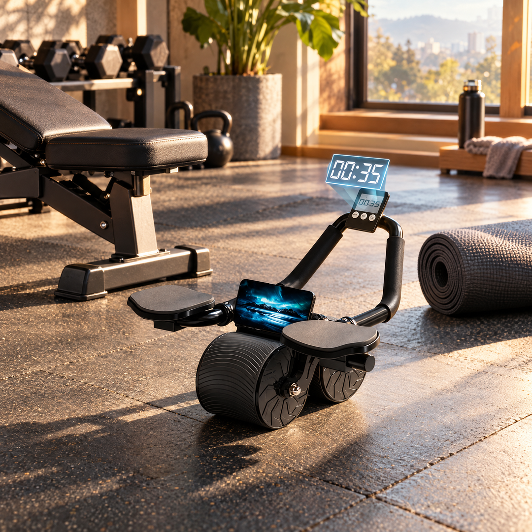 Automatic Rebound Ab Roller