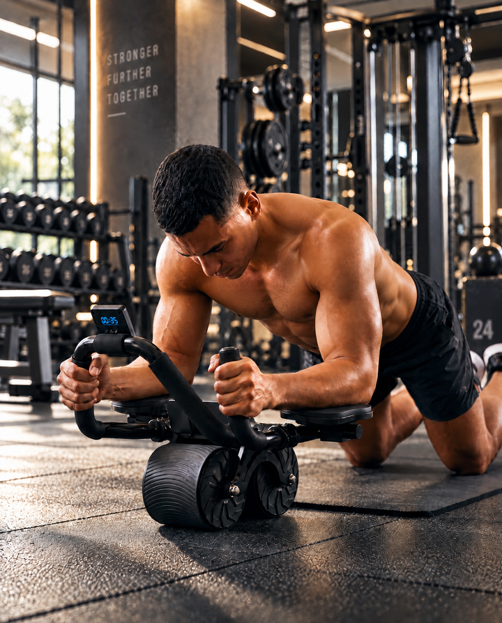 Automatic Rebound Ab Roller
